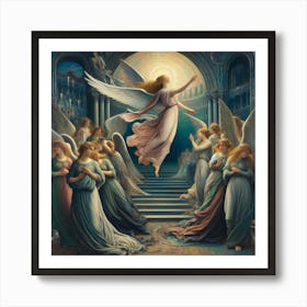 Angels Of The Church Art Print