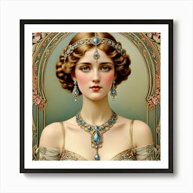 Victorian Woman Art Print