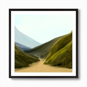 Valley Art Print