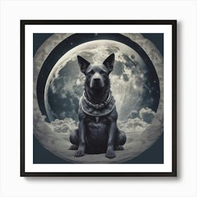 Moondog Art Print