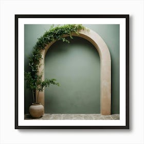 Archway Stock Videos & Royalty-Free Footage 35 Art Print