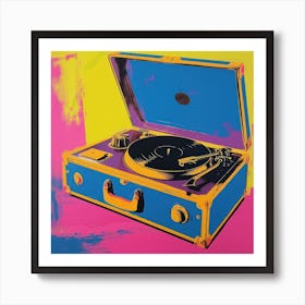 Music Box Pop Art 2 Art Print