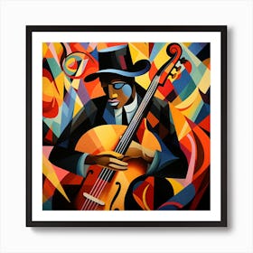 Jazz Musician 44 Art Print