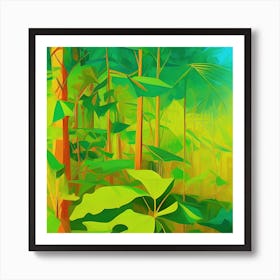 Tropical Forest Art Print