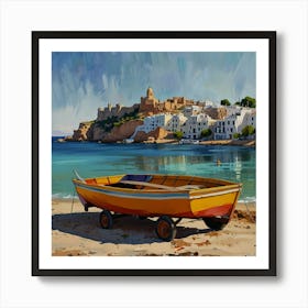 Ibiza Spain 6 Fauvist Painting Art Print 0 Art Print