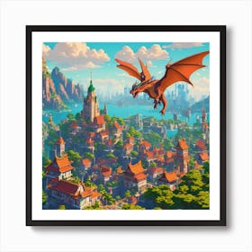 fantasy world Art Print