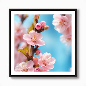 Cherry Blossoms 1 Art Print