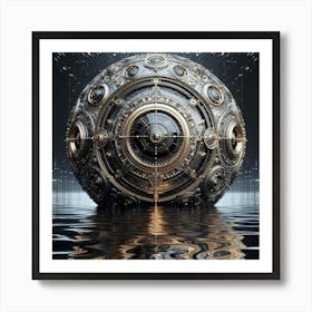 Sphere Of Water Art Print