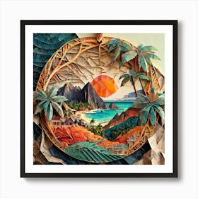 Portal to Hawaii 2 Art Print