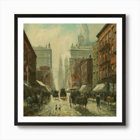 New York City 1899 Art Print