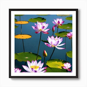 Lotus Flower 12 Art Print