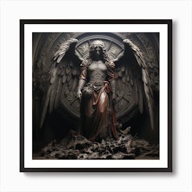 Angel Of The Abyss Art Print