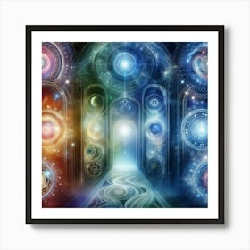 Portal To The Universe Art Print