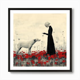 Preaching To Animals I Art Print