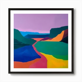 Abstract Travel Collection Guinea 1 Art Print