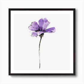 A single Violet Art Print