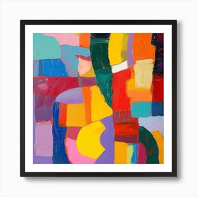 Modern Abstract Collection 29 Art Print