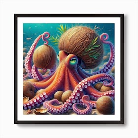 Octopus 5 Art Print