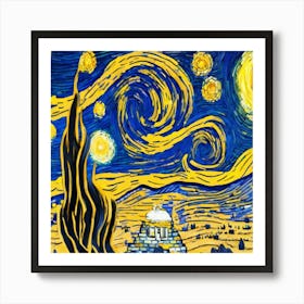 Starry Night 31 Art Print