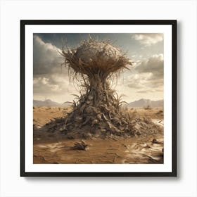 Atomic Mushroom Cloud Art Print