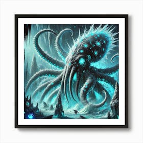 Tidalus Abyssal Behemoth Art Print