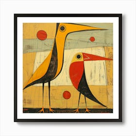 Birds In Flight 11 Art Print