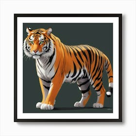 Tiger 1 Art Print