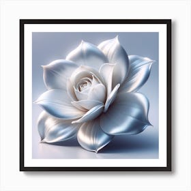 White Flower 6 Art Print