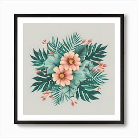 Floral Bouquet 3 Art Print