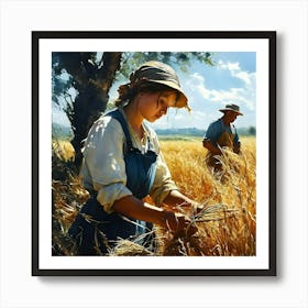 Wheat Field Art Print