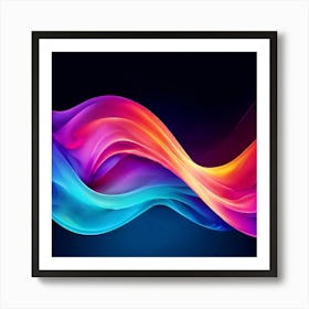 Abstract Wave 6 Art Print