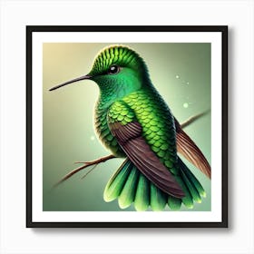 Hummingbird 16 Art Print