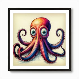 Octopus 108 Art Print