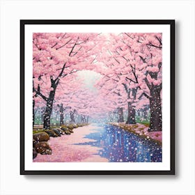 Sakura Blossoms 1 Art Print