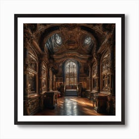 Room In A Castle Art Print