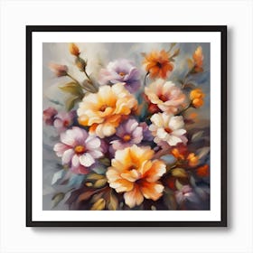 Flowers In A Vase 2 Art Print