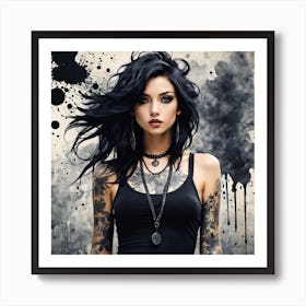 Tattooed Girl 1 Poster