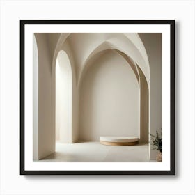 Arched Room 2 Art Print