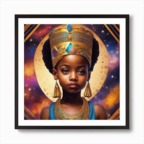 Divine Melanin Princess 222 Art Print