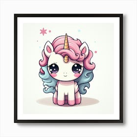 Cute Unicorn 561 Poster