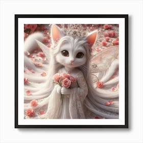 Fairy Cat 1 Art Print