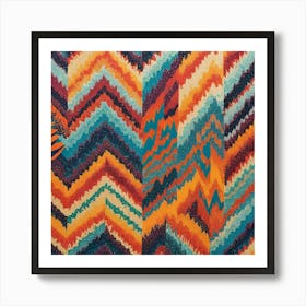 Chevron 1 Art Print