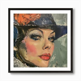 French Glamour 1960's French Chic Series Art Print