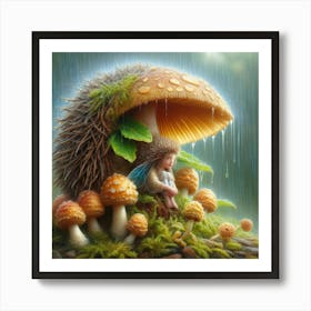 Hedge Fairy Art Print