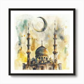 Islamic Mosque 9 Art Print