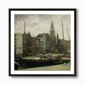 Amsterdam Harbor 2 Art Print