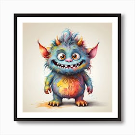 Troll Art Print