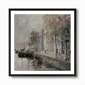 Amsterdam Canal 2 Art Print