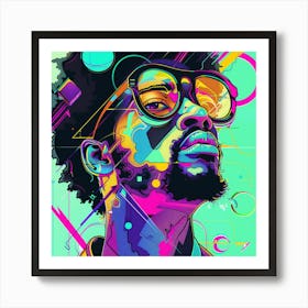 Hip Hop Artist 1 Art Print