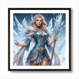 Vespera Frost Art Print